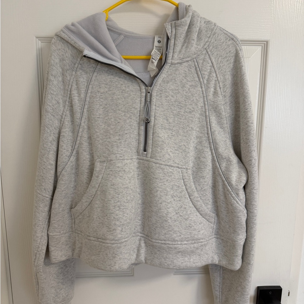 Lululemon Scuba Half-Zip Hoodie plush brand new!